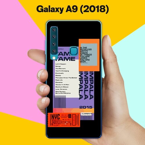 Силиконовый чехол на Samsung Galaxy A9 (2018) Набор 20 / для Самсунг Галакси А9 2018 жидкий чехол с блестками розовый фламинго крупный план на samsung galaxy a9 2018 самсунг галакси а9 2018