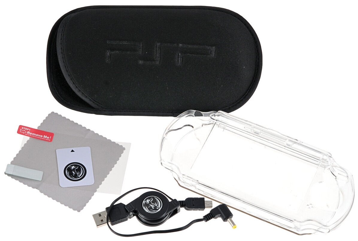 BH PSP E1000 Набор 6 в 1 (чехол,USB,пленка,карта) (BH-PSE0803(R)