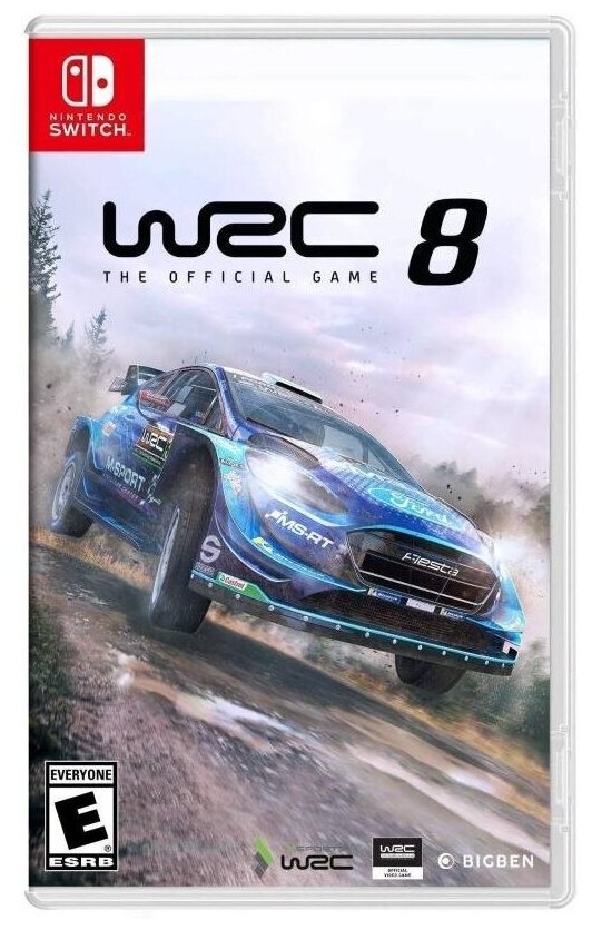 Игра WRC 8: The Official Game (nintendo switch, английская версия)