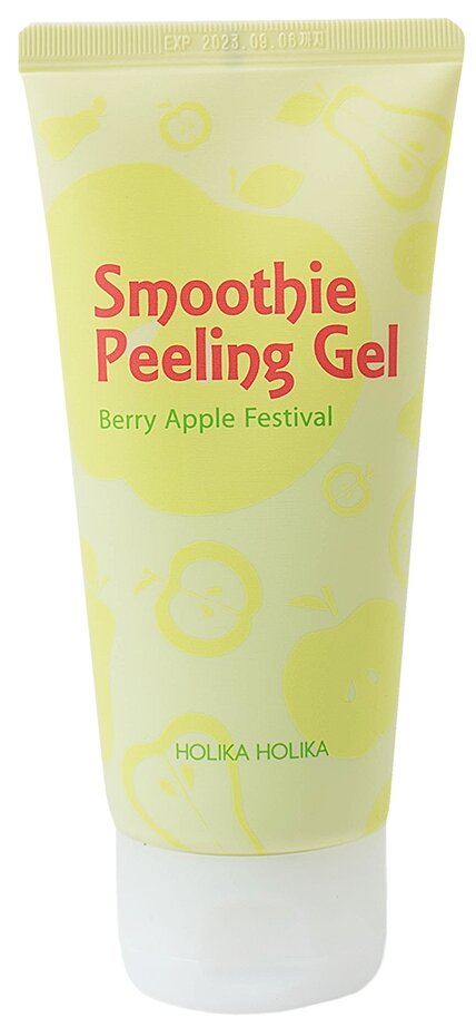 Holika Holika пилинг-гель для лица Smoothie Peeling Gel Berry Apple Festival, 120 мл