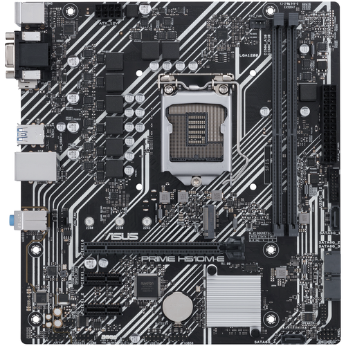 фото Материнская плата asus prime h510m-e (lga1200, matx)