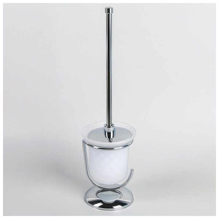 фото Ерш для унитаза напольный, хром 2945861