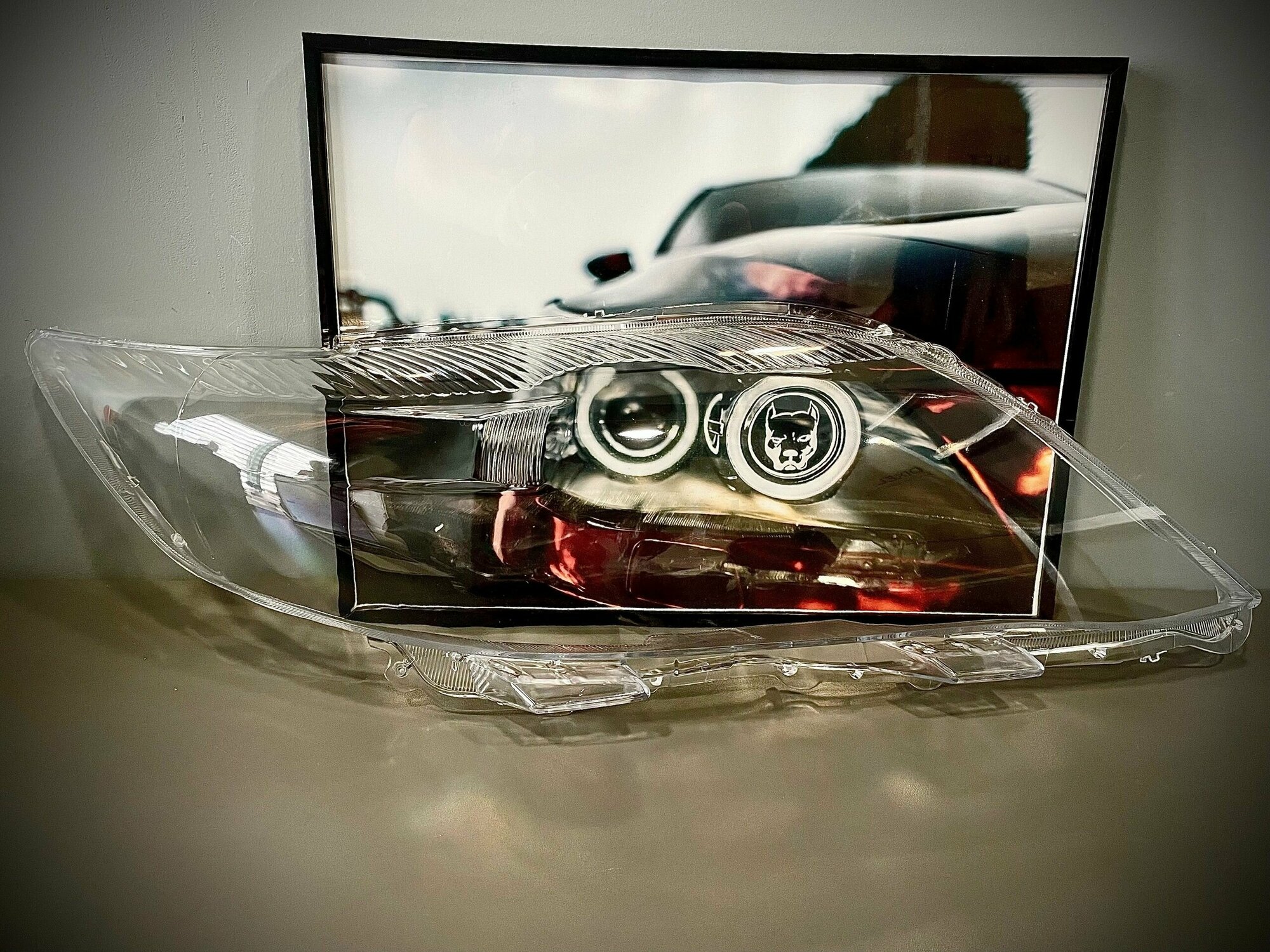 Стекла для фар BMW F30 2015-2020 г. в. LED оптика (комплект) ф30 стекла рест