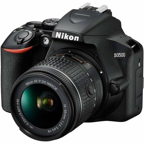Фотоаппарат Nikon D3500 Kit AF-P 18-55mm f35-56 VR черный 5200000₽