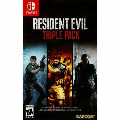 Игра Resident Evil Triple Pack Nintendo Switch Английская версия 5900₽