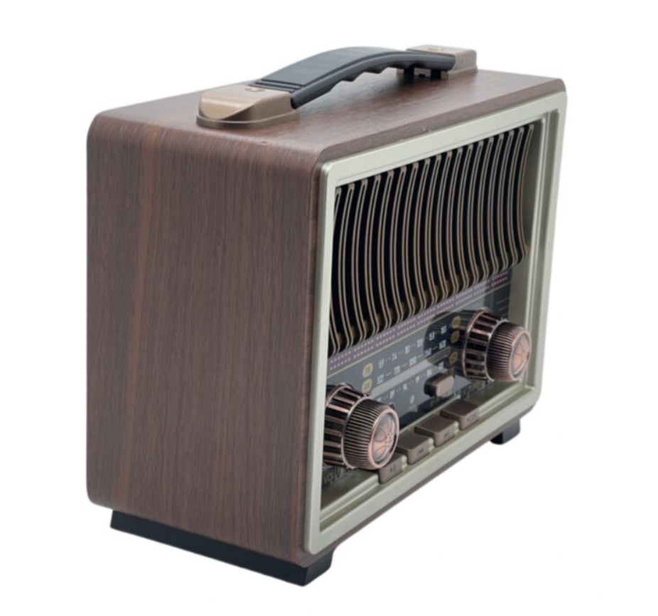 Радиоприемник В Ретро Дизайне Meier-2025 Fm/Am/Mp3/Bluetooth (В ...