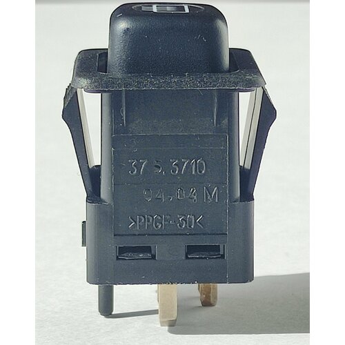 Выключатель обогрева заднего стекла 12В АВАР 375.3710-04.04М ВАЗ 2108,09,099; М 2141, ЗАЗ 1102