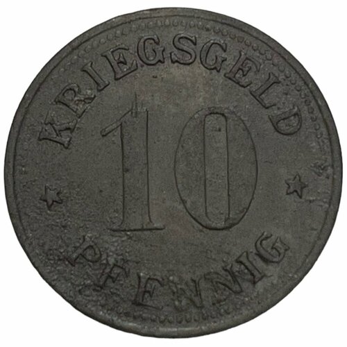 Германия, Верден 10 пфеннигов 1914-1924 гг. (Zn) (4)