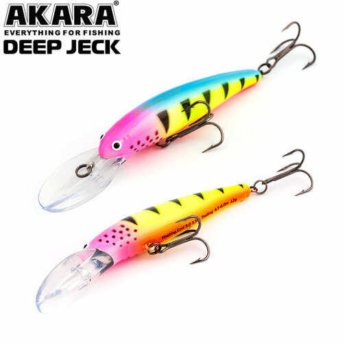 фото Воблер akara deep jeck 90f 12 гр. (3/7 oz 3,5 in) a124