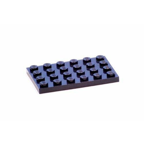 Деталь LEGO 303226 Плитка 4х6 (черная) 50 шт. деталь lego 302126 плитка 2x3 черная 50 шт
