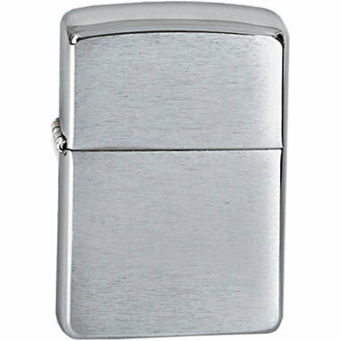 Зажигалка Zippo Armor Brushed Chrome. серебристая, матовая ZIPPO-162