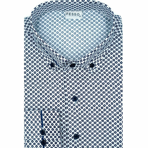 фото Рубашка fesso, размер s, серый
