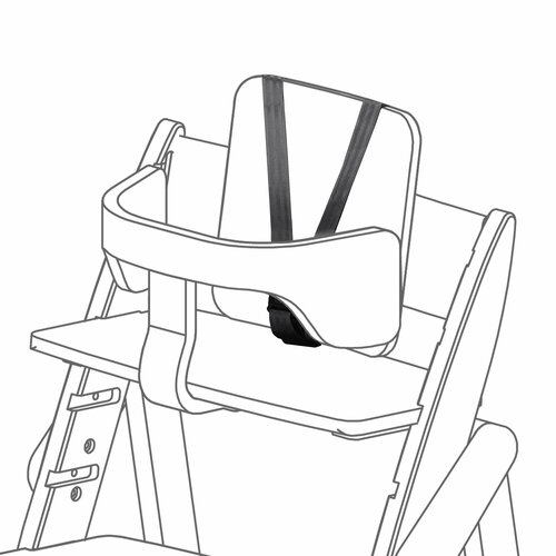 Ремни безопасности Moji by ABC-Design Harness для стульчика Yippy cloud 12003371601