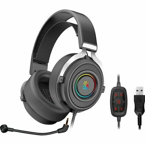 Гарнитура A4TECH Bloody G535 черныйсеребр 2м мониторные USB G535 1619400 3950₽