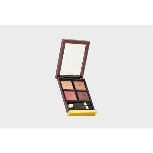 TOM FORD EYE COLOR QUAD, 4х цветная палетка теней, 6г, HONEYMOON тени для век 4 х цветные tom ford eye color quad тон 03