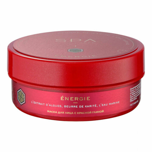 SPA A LA CARTE Маска для лица с красной глиной Энергия 100 мл