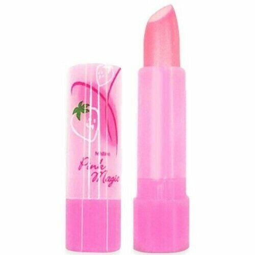 Бальзам для губ «Клубника» Mistine Pink Magic Lip 3,7g