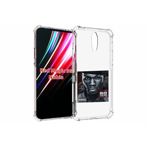 Чехол MyPads 50 Cent - Best Of для ZTE Nubia Red Magic 1 5G задняя-панель-накладка-бампер