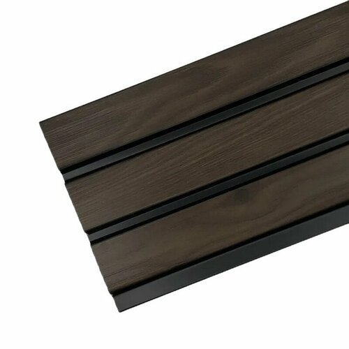 Панели 3D RAIL 2800х120х10 мм Махагон 4236₽