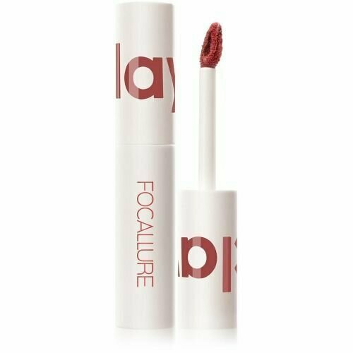     , Focallure, Clay Pillowy Soft Liquid Lipstick,  203, 2 