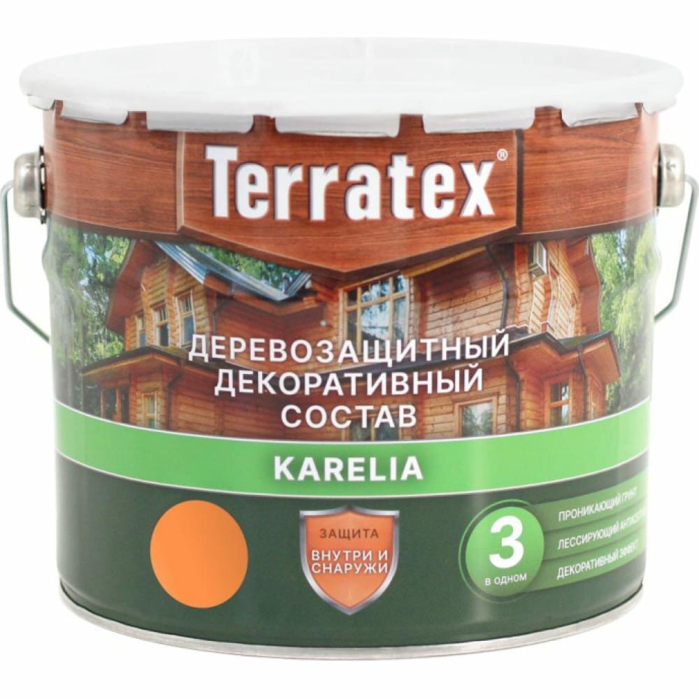 фото Декоративный деревозащитный состав терратекс ЭК000137002