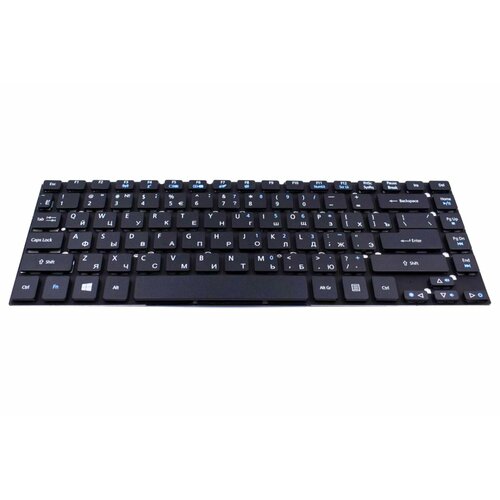 Клавиатура для Acer Aspire ES1-511-C7QA ноутбука клавиатура для ноутбука acer aspire es1 511 520 черная