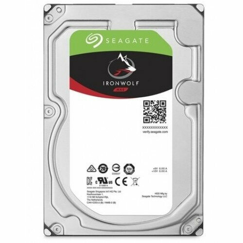 Seagate IronWolf NAS HDD 35 SATA 6Tb 5400 rpm 256Mb buffer 512e4Kn ST6000VN006 1 year аналог ST6000VN001 2227200₽