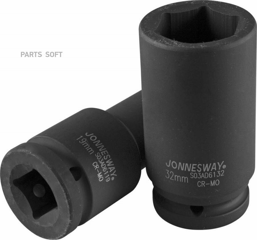 JONNESWAY S03AD6141 Гоовка торцевая ударная губокая 3/4DR, 41 мм 48590