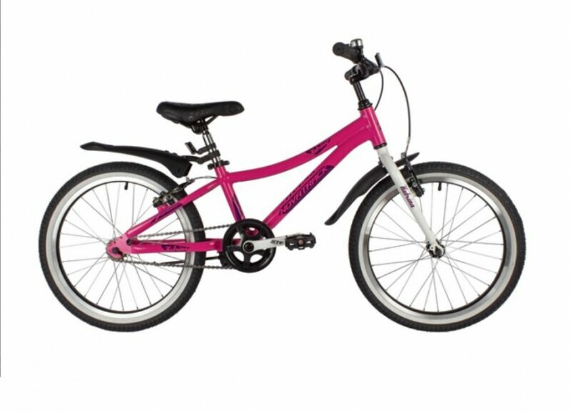 Велосипед 20 Novatrack KATRINA (ALU рама) розовый PN22