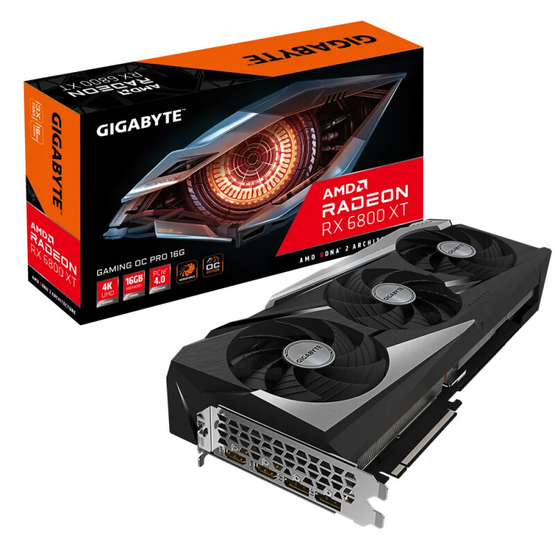 Видеокарта Gigabyte Radeon RX 6800 XT 16GB GAMING OC