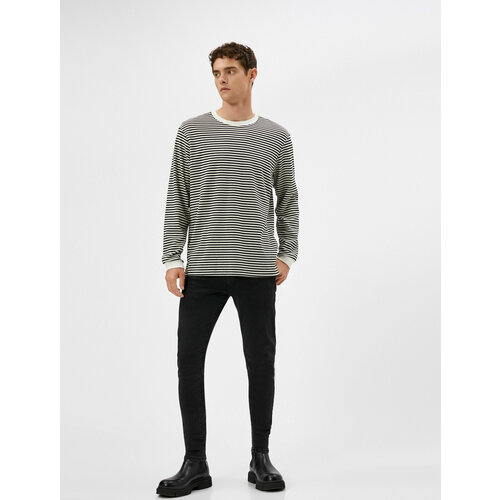 фото Джинсы koton, размер 31/30, черный