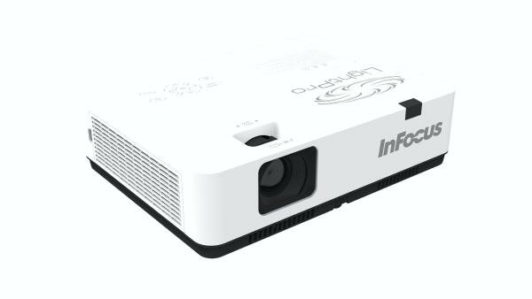 Проектор INFOCUS [IN1034] 3LCD, 4800 lm, XGA, 1.481.78:1, 50000:1, (Full 3D), 16W, 3.5mm in, Composite video, Component, VGA IN х2, HDMI IN, Audio in(RCA