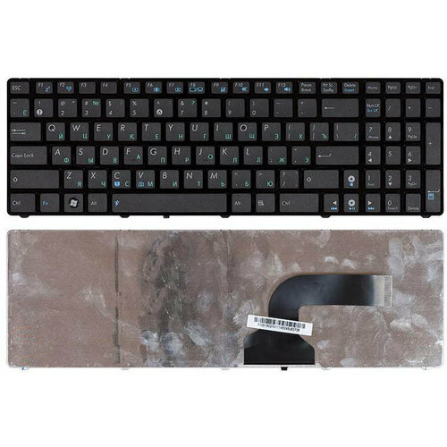 Клавиатура для Asus MP-10A73SU6528, черная, без рамки