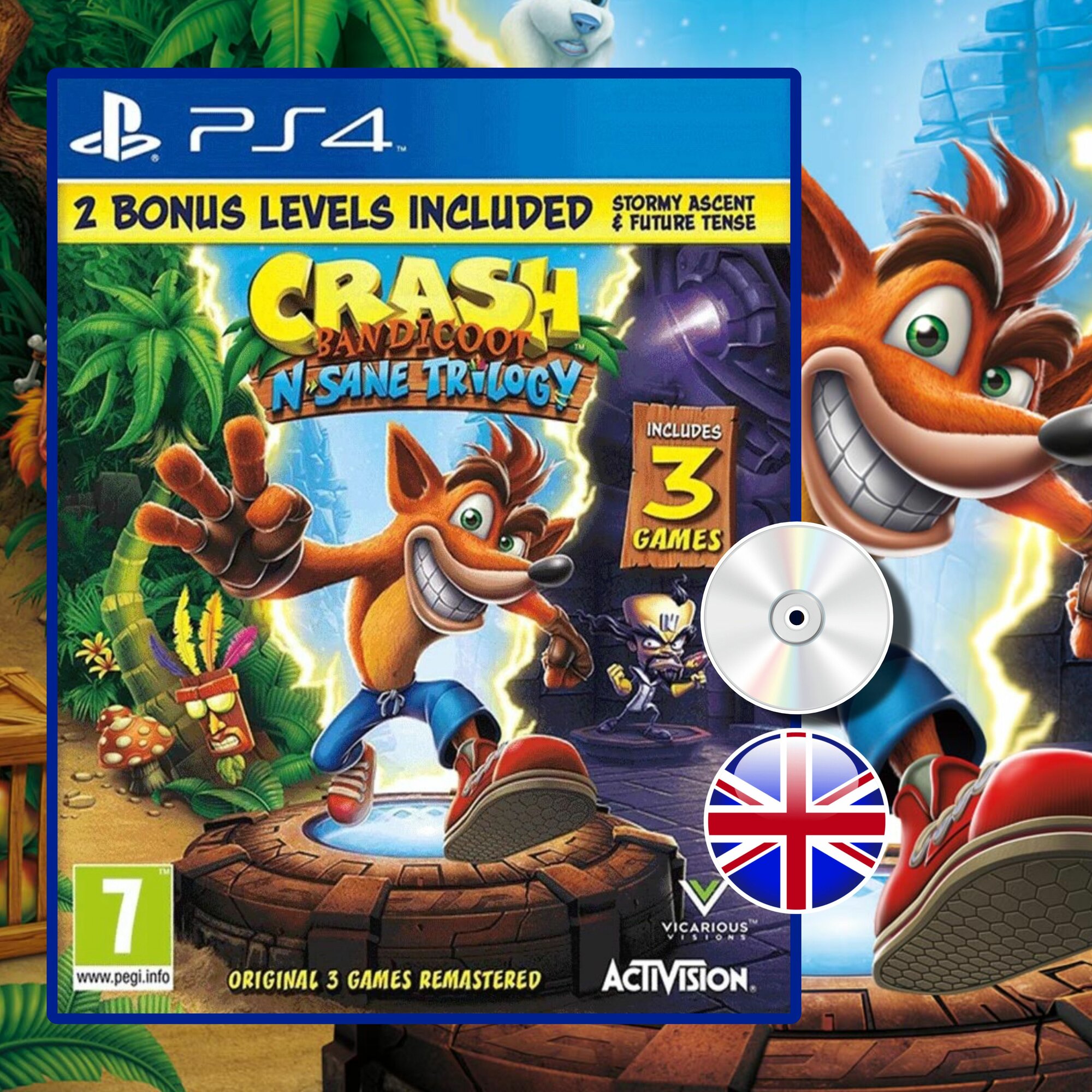 Crash Bandicoot n Sane Trilogy