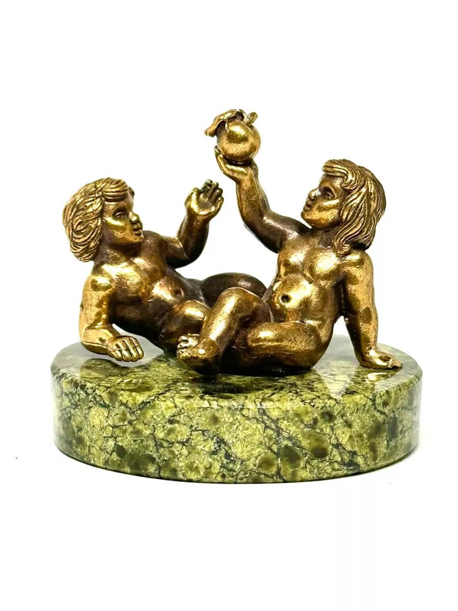 Статуэтка «Близнецы» для интерьера Фигурка для декора дома. Вербица — фото 1