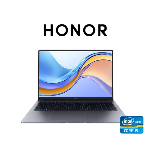 16 Ноутбук Honor MagicBook X16 BRN-F56 Intel Core i5-12450H 20 ГГц RAM 16 ГБ SSD 1024 ГБ Windows 11 Pro русская клавиатура 5549500₽