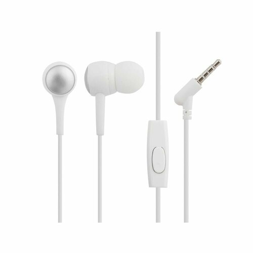 Гарнитура HOCO M19 Drumbeat 35мм внутриканальная 12м белый 60000₽