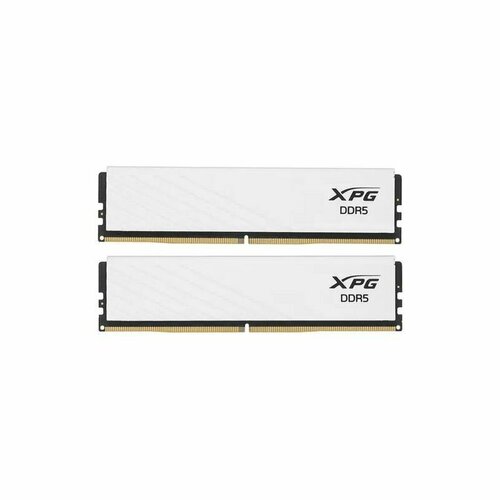 Оперативная память для компьютера ADATA XPG Lancer Blade White DIMM 32Gb DDR5 6400 MHz AX5U6400C3216G-DTLABWH 1792600₽
