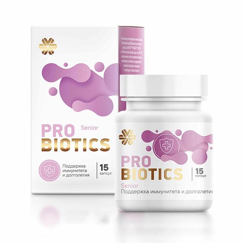 Пробиотик Senior для поддержания иммунитета и защиты от вирусов Сибирское 15 капсул 5990₽