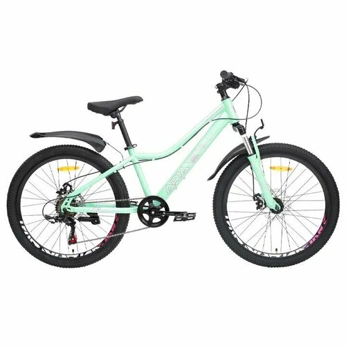 Велосипед 24 ARIA 13 бирюзовый 23410₽