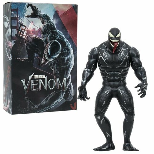 Фигурка игрушка для мальчика Мстители Веном 33см Супергерои Marvel Avengers Venom черный 1799₽