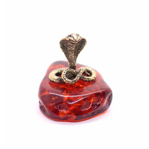 Статуэтка Кобра на подставке Бронза 470₽