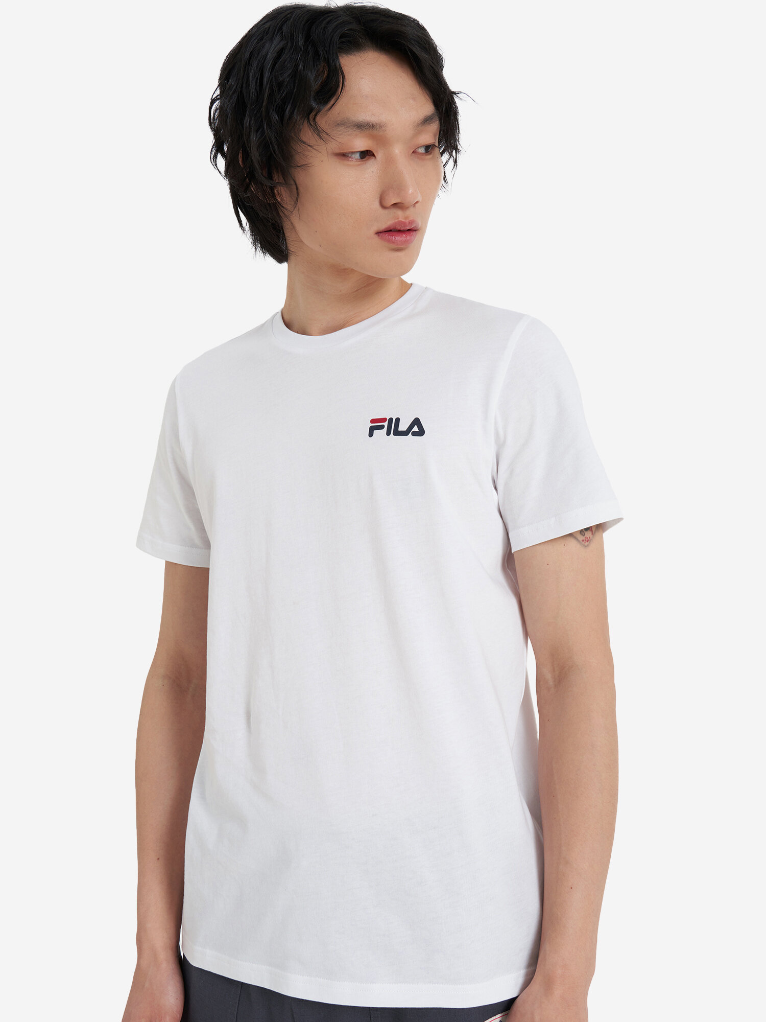 Футболка Fila Men's Essentials T-shirt, размер 52, белый