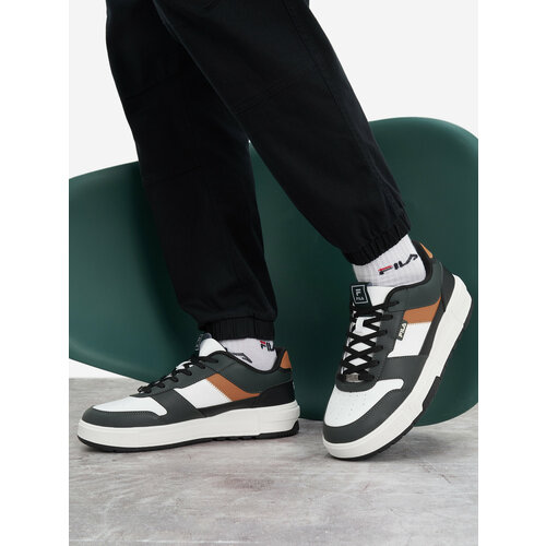 фото Кеды fila fx-1000 low m, размер 44, белый/коричневый