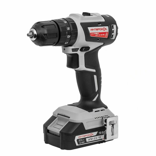 Аккумуляторная ударная дрель-шуруповерт Интерскол ДАУ-1018В 44 минимакс с бесщеточным двигателем 7692245 11965₽