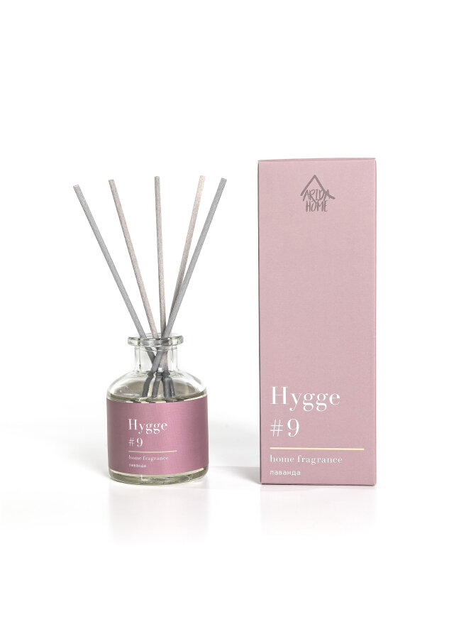 Arida Home диффузор Hygge #9 Лаванда, 50 мл, ,