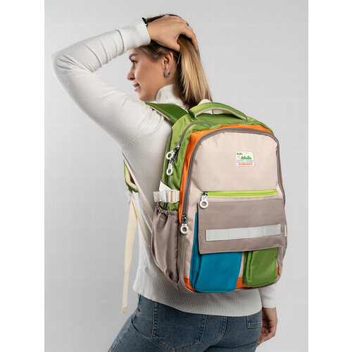 Рюкзак PICANO яркий молодёжный серый