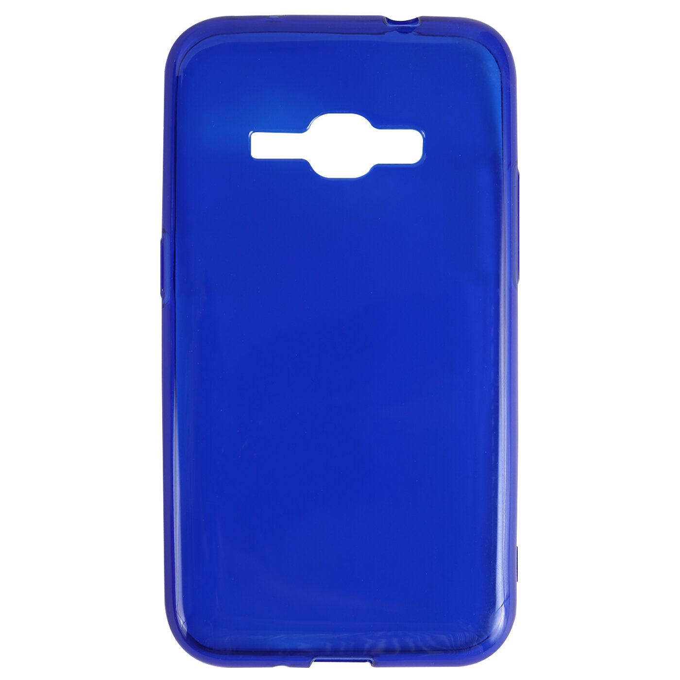 Накладка на Samsung Galaxy J1 (2016)/Силиконовый чехол на Samsung Galaxy J1 (2016)/Чехол для телефона Самсунг Гелакси Джей1 (2016)/Бампер на Самсунг Гелакси Джей1 (2016)/Защита от царапин для Samsung/Накладка силикон на Самсунг/Защитный чехол синий