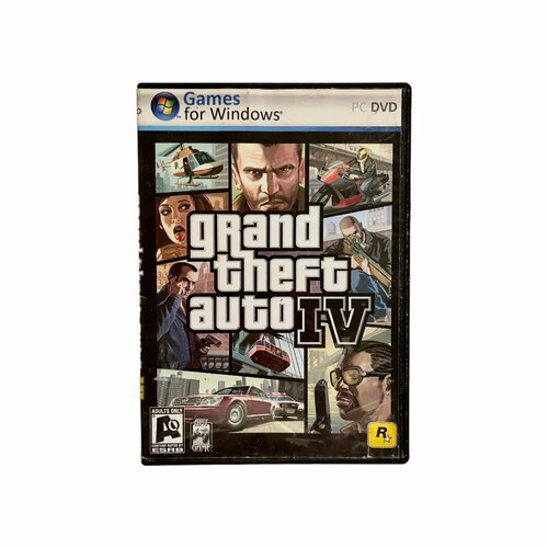 Игра DVD-Rom Grand Theft Auto (GTA) IV - Action, Adventure, Rockstar, 2010