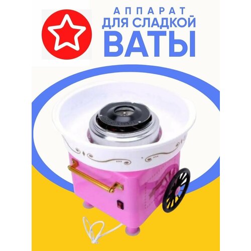 Аппарат для сладкой ваты ADRC розовый 4210₽